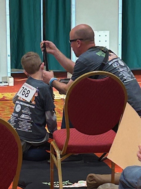 Tony Liddle coaching