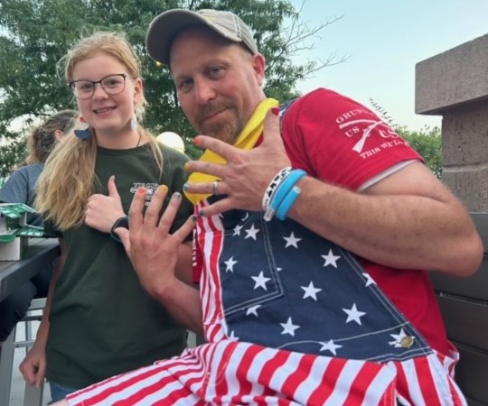 Tony Liddle coach Daisy Nationals